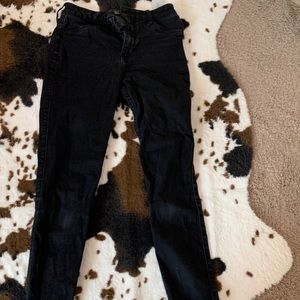 black hollister jeans
